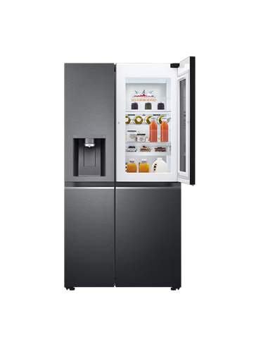 Холодильник LG GSXV90MCDE, InstaView Door-in-Door™, Чёрный