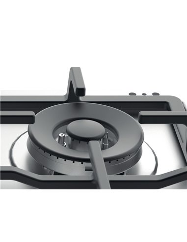 Plită pe gaz Whirlpool TGML 661 IX, Oțel inoxidabil