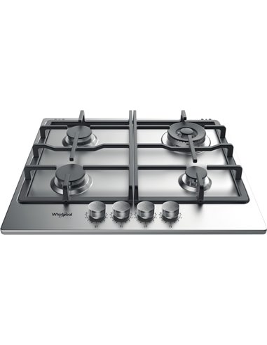 Газовая варочная панель Whirlpool TGML 661 IX, Нержавеющая сталь