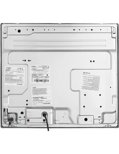 Plită pe gaz Whirlpool TGML 661 IX, Oțel inoxidabil