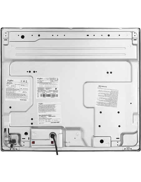 Plită pe gaz Whirlpool TGML 661 IX, Oțel inoxidabil