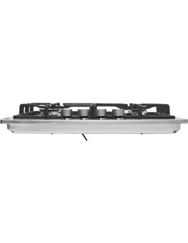 Plită pe gaz Whirlpool TGML 661 IX, Oțel inoxidabil