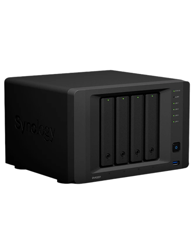 Сетевое хранилище SYNOLOGY DVA3221, Чёрный