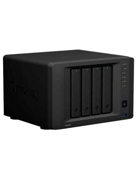 Сетевое хранилище SYNOLOGY DVA3221, Чёрный