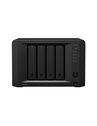 Сетевое хранилище SYNOLOGY DVA3221, Чёрный