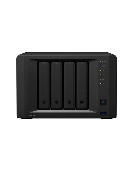 Сетевое хранилище SYNOLOGY DVA3221, Чёрный