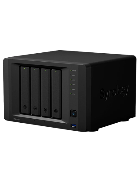 Сетевое хранилище SYNOLOGY DVA3221, Чёрный
