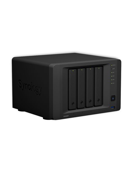 Сетевое хранилище SYNOLOGY DVA3221, Чёрный