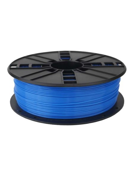 Filament pentru imprimantă 3D Gembird 3DP-PLA1.75-01-FB, PLA, Albastru Fluorescent, 1.75 mm, 1kg