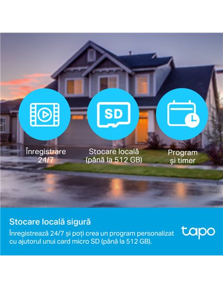Camera de supraveghere Smart TP-LINK TAPO C500, Alb