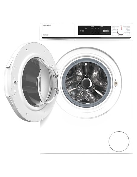 Mașină de spălat Sharp ESNFA714BWBEE, 7kg, Alb
