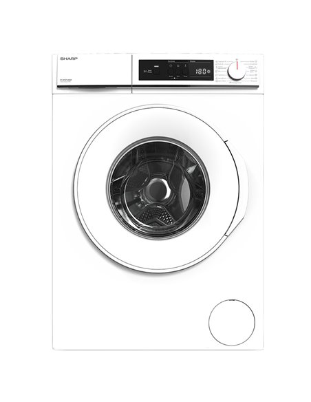 Mașină de spălat Sharp ESNFA714BWBEE, 7kg, Alb