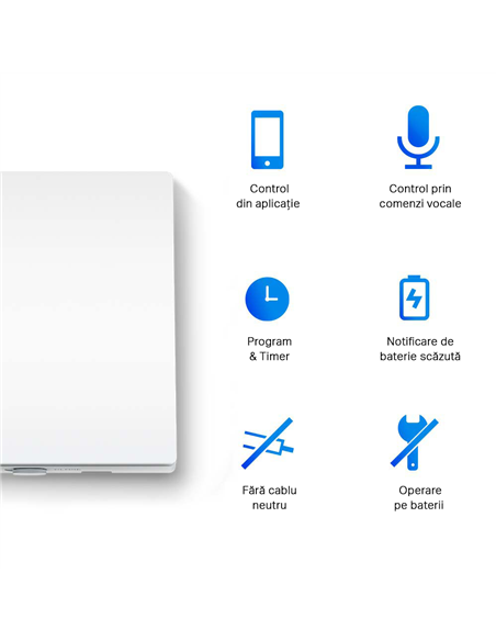 Умный выключатель света TP-LINK Tapo S210, Белый