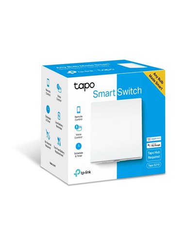 Умный выключатель света TP-LINK Tapo S210, Белый