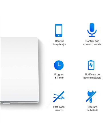 Умный выключатель света TP-LINK Tapo S210, Белый