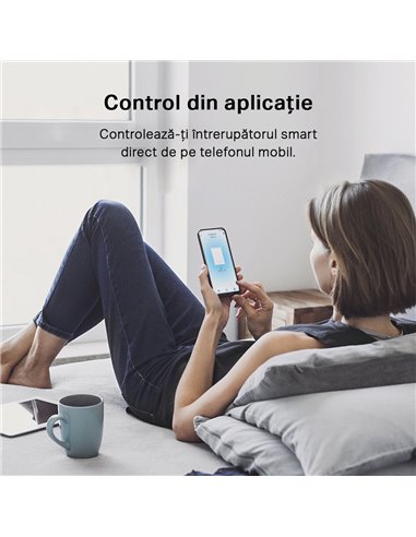 Умный выключатель света TP-LINK Tapo S210, Белый