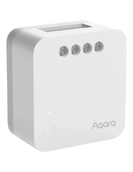 Releu Smart Power AQARA Single Switch Module T1, No Neutral, Alb