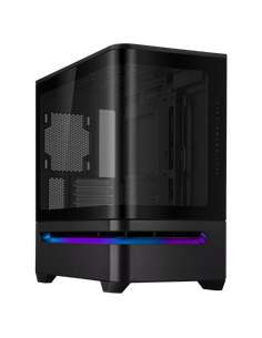 Компьютерный корпус ASUS PRIME AP202 TG ARGB, Midi-Tower, , Чёрный