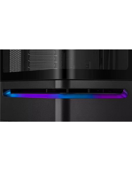 Компьютерный корпус ASUS PRIME AP202 TG ARGB, Midi-Tower, , Чёрный