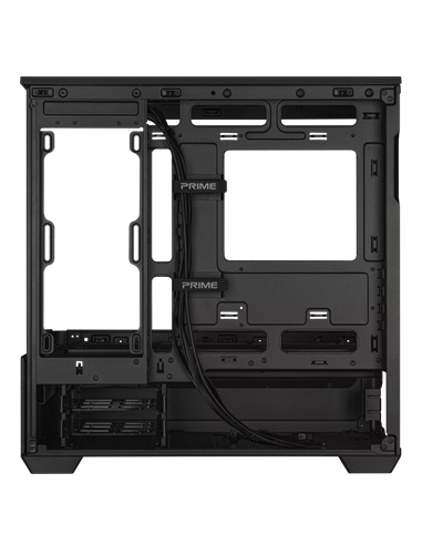 Компьютерный корпус ASUS PRIME AP202 TG ARGB, Midi-Tower, , Чёрный