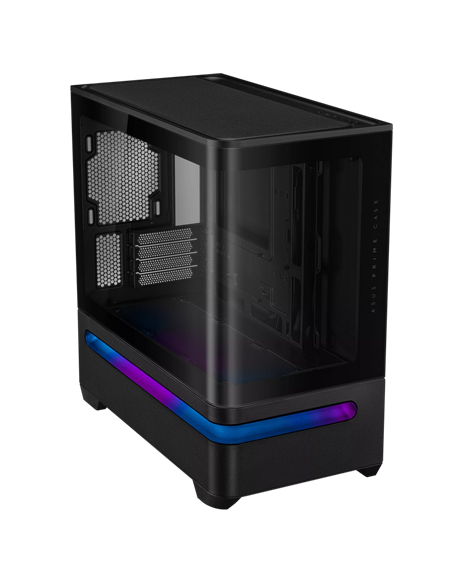 Компьютерный корпус ASUS PRIME AP202 TG ARGB, Midi-Tower, , Чёрный