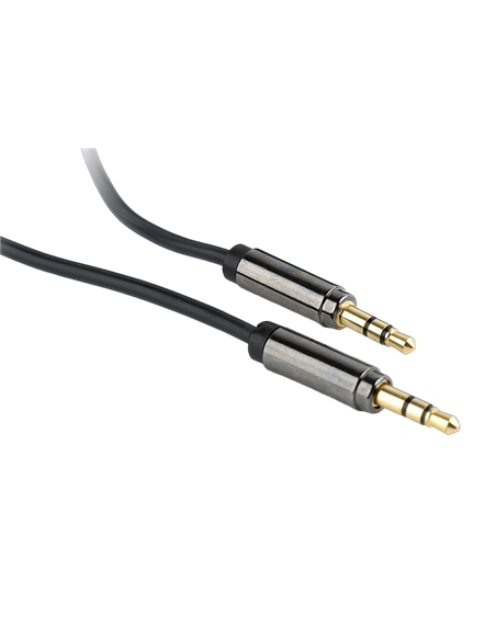 Аудиокабель Cablexpert CCAP-444-6, 3.5mm 3-pin (M) - 3.5mm 3-pin (M), 1,8м, Чёрный