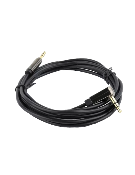 Аудиокабель Cablexpert CCAP-444L-6, 3.5mm 3-pin (M) - 3.5mm 3-pin (M), 1,8м, Чёрный