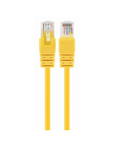 Патч-корд Cablexpert PP12-1.5M/Y, CAT5e UTP, 1,5м, Жёлтый