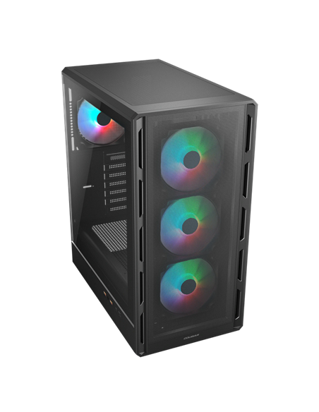 Carcasă PC Cougar Airface Pure RGB, Midi-Tower, Fără PSU, Negru Carcasă PC Cougar Airface Pure RGB, Midi-Tower, Fără PSU, Negru