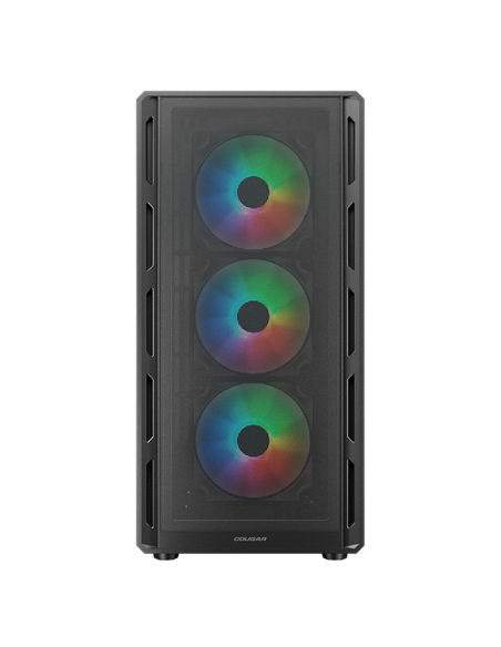 Carcasă PC Cougar Airface Pure RGB, Midi-Tower, Fără PSU, Negru Carcasă PC Cougar Airface Pure RGB, Midi-Tower, Fără PSU, Negru