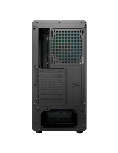 Carcasă PC Cougar Airface Pure RGB, Midi-Tower, Fără PSU, Negru