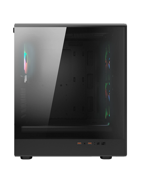 Carcasă PC Cougar Airface Pure RGB, Midi-Tower, Fără PSU, Negru Carcasă PC Cougar Airface Pure RGB, Midi-Tower, Fără PSU, Negru