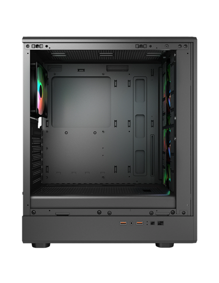 Carcasă PC Cougar Airface Pure RGB, Midi-Tower, Fără PSU, Negru Carcasă PC Cougar Airface Pure RGB, Midi-Tower, Fără PSU, Negru