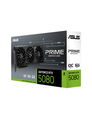 Placă Video ASUS Prime OC RTX5080, 16GB GDDR7 256bit