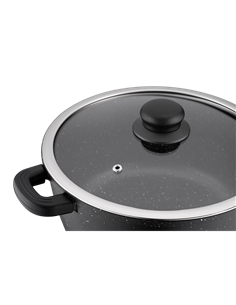 Кастрюля Ardesto AR2426GE, 6,4л, 28см, Чёрный 2