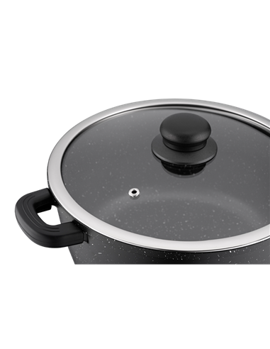 Cratiță Ardesto AR2426GE, 6,4L, 28cm, Negru