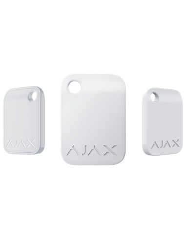 Cheia de securitate fără contact Ajax Tag, Alb