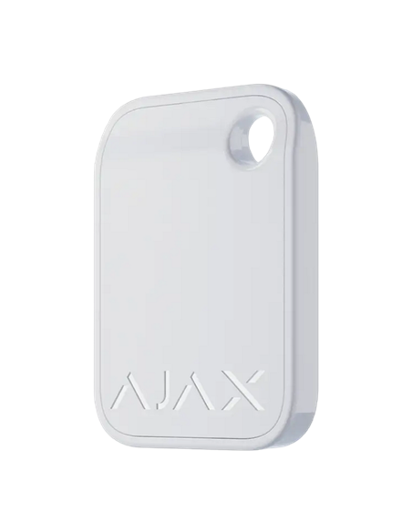 Cheia de securitate fără contact Ajax Tag, Alb