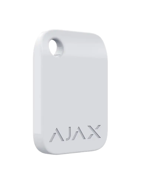 Cheia de securitate fără contact Ajax Tag, Alb