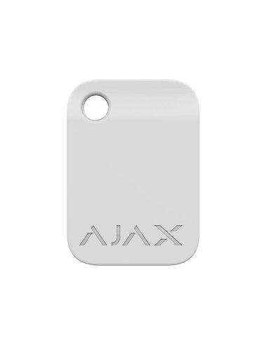 Cheia de securitate fără contact Ajax Tag, Alb