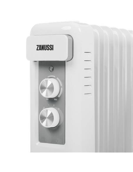 Масляный радиатор Zanussi ZOH/CS-09W, 2000Вт, Белый