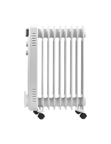Radiator de ulei Zanussi ZOH/CS-09W, 2000W, Alb