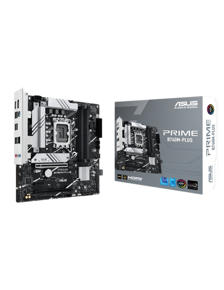 Материнская плата ASUS PRIME B760M-PLUS, LGA1700, Intel B760, Micro-ATX
