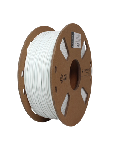 Нить для 3D-принтера Gembird 3DP-PLA-FL-01-W, PLA, Белый, 1.75 мм, 1кг