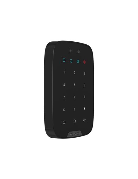 Беспроводная сенсорная клавиатура Ajax KeyPad Plus, Чёрный