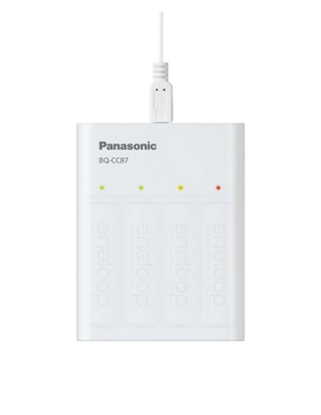 Зарядное устройство Panasonic BQ-CC87USB, Белый
