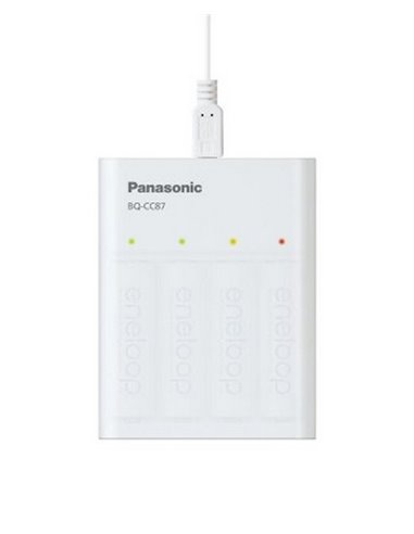 Зарядное устройство Panasonic BQ-CC87USB, Белый