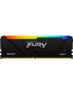 Оперативная память Kingston FURY Beast RGB, DDR4 SDRAM, 3200 МГц, 64Гб, KF432C16BB2AK2/64 2