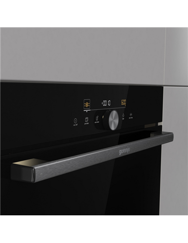Электрический духовой шкаф Gorenje BCM4547DG, Черный