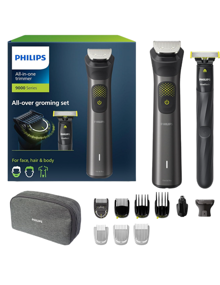 Мужской Триммер Philips MG9555/15, Нержавеющая сталь Мужской Триммер Philips MG9555/15, Нержавеющая сталь